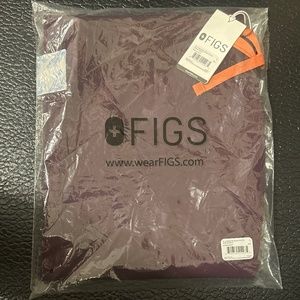 Figs Livingston Scrub Pants Large Petite Purple Pants